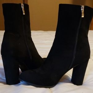 Beast Fashion Suede Booties